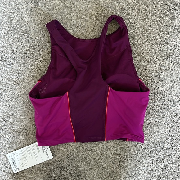 NWT Athleta Cropped Color Block Bikini top - Picture 9 of 11